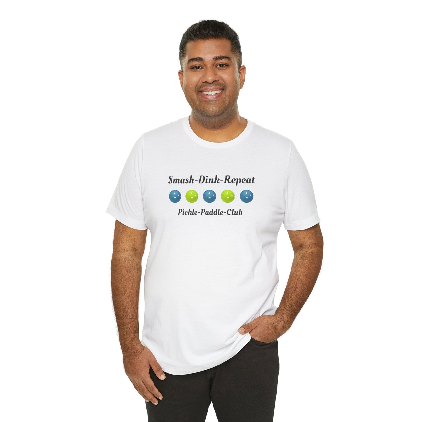 Pickleball Smash-Dink-Repeat Tee - 5 Spot