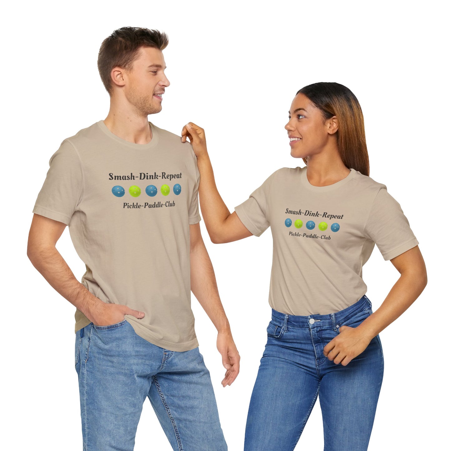 Pickleball Smash-Dink-Repeat Tee - 5 Spot