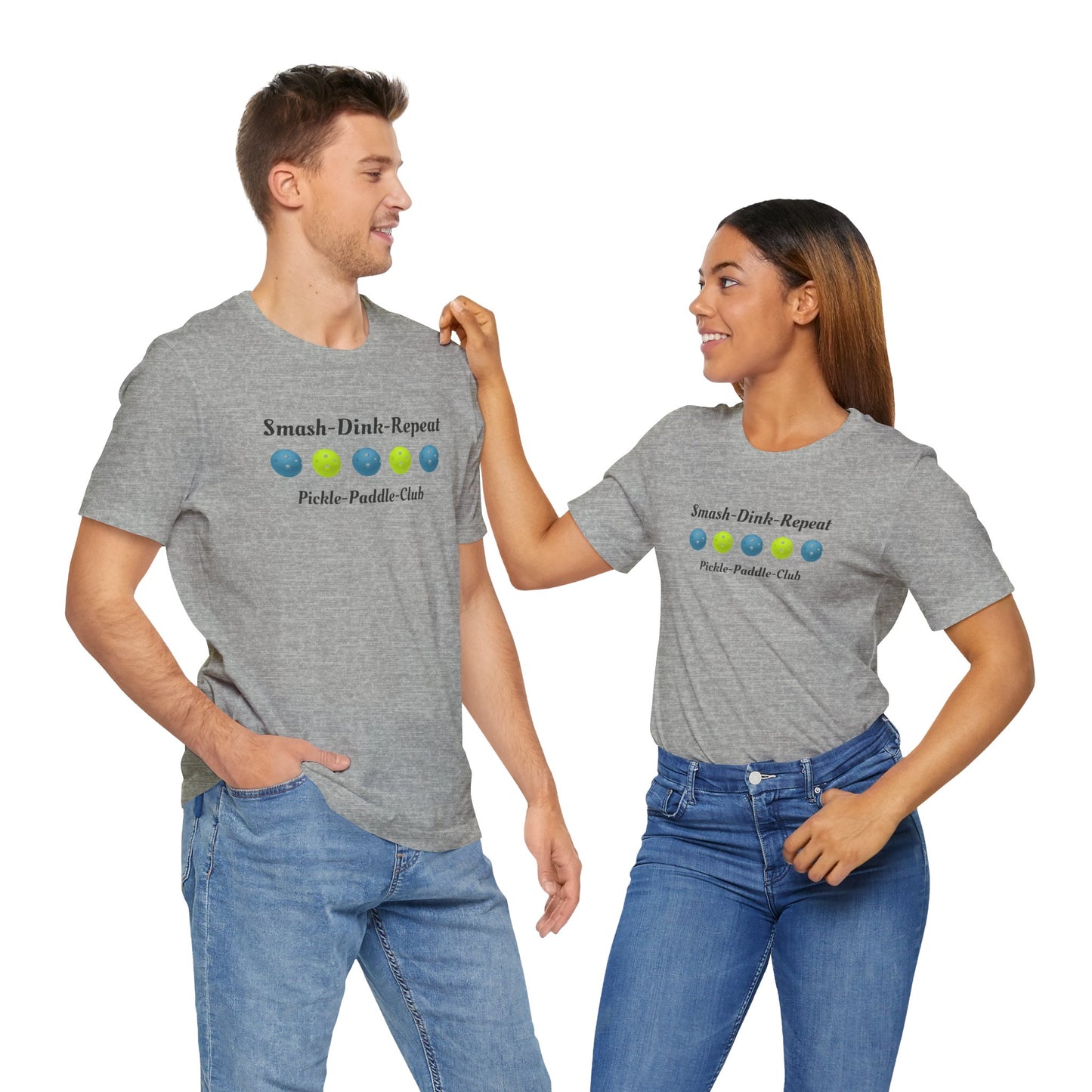Pickleball Smash-Dink-Repeat Tee - 5 Spot
