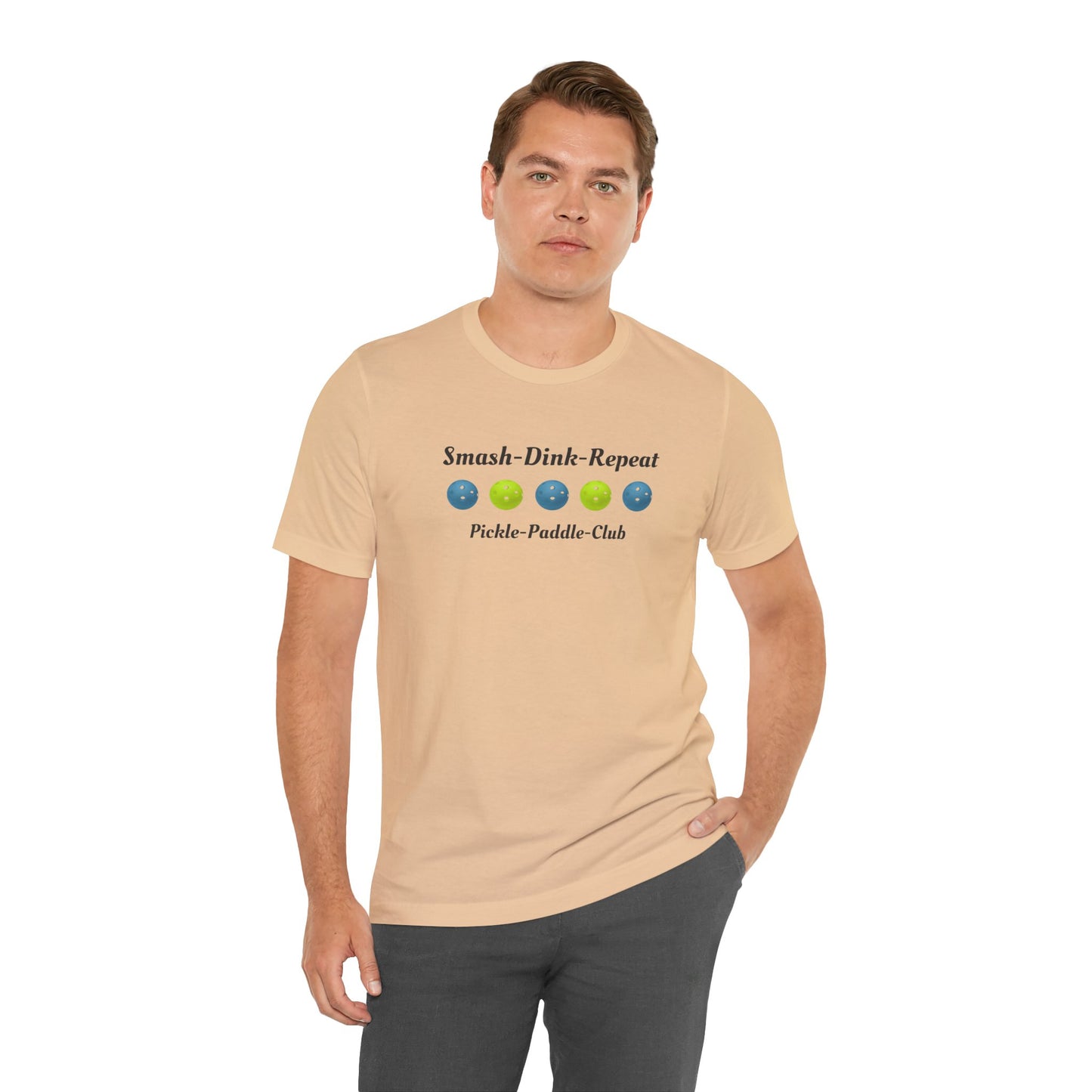 Pickleball Smash-Dink-Repeat Tee - 5 Spot