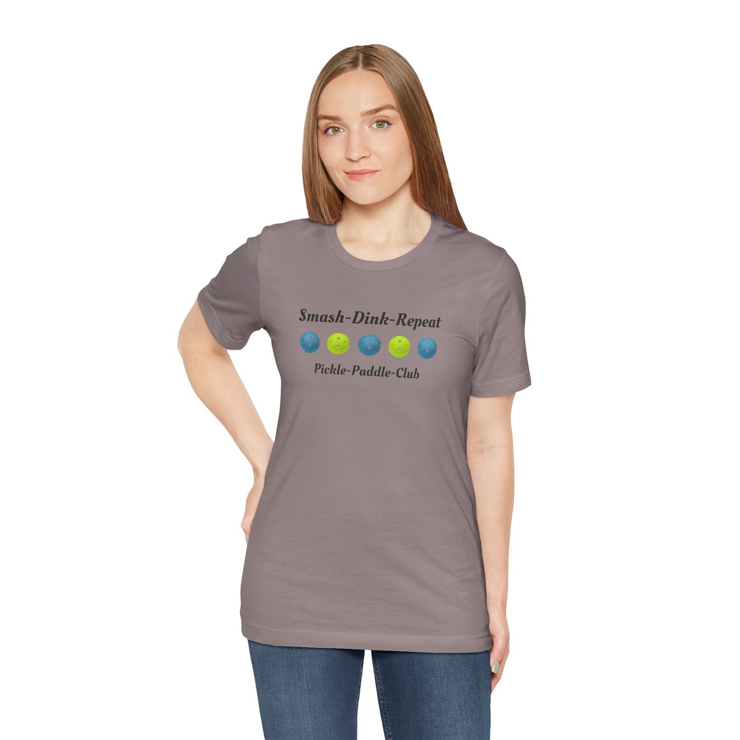 Pickleball Smash-Dink-Repeat Tee - 5 Spot
