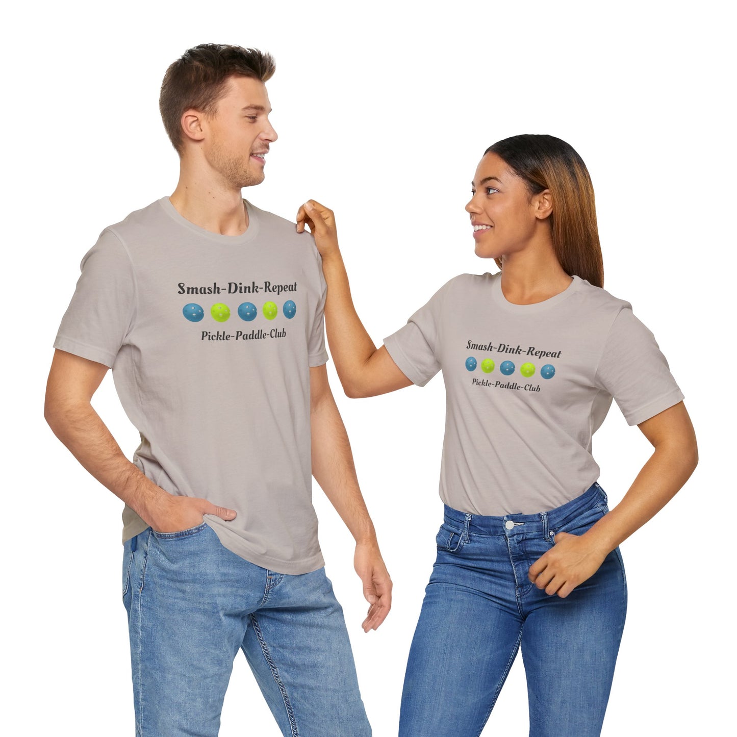 Pickleball Smash-Dink-Repeat Tee - 5 Spot