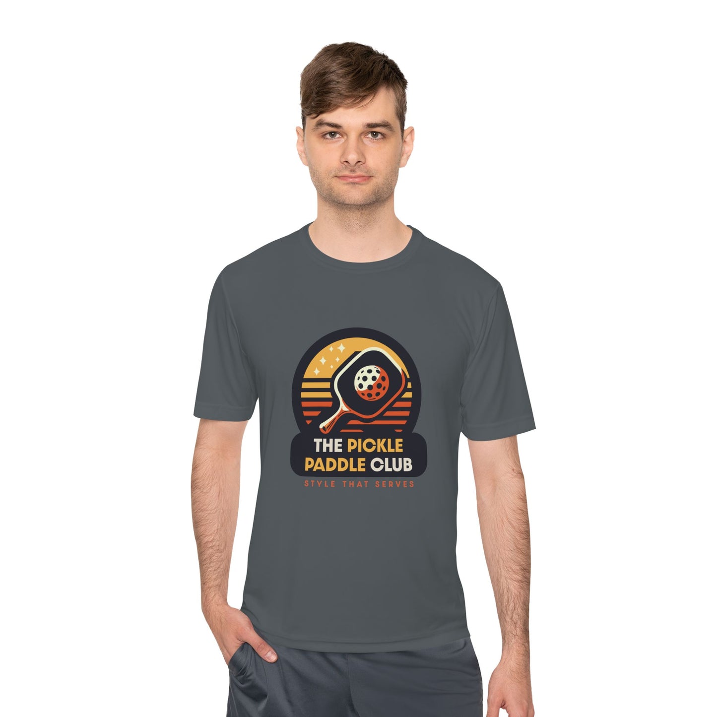 Moisture Wicking Tee - Pickle Paddle Club Pickleball Apparel