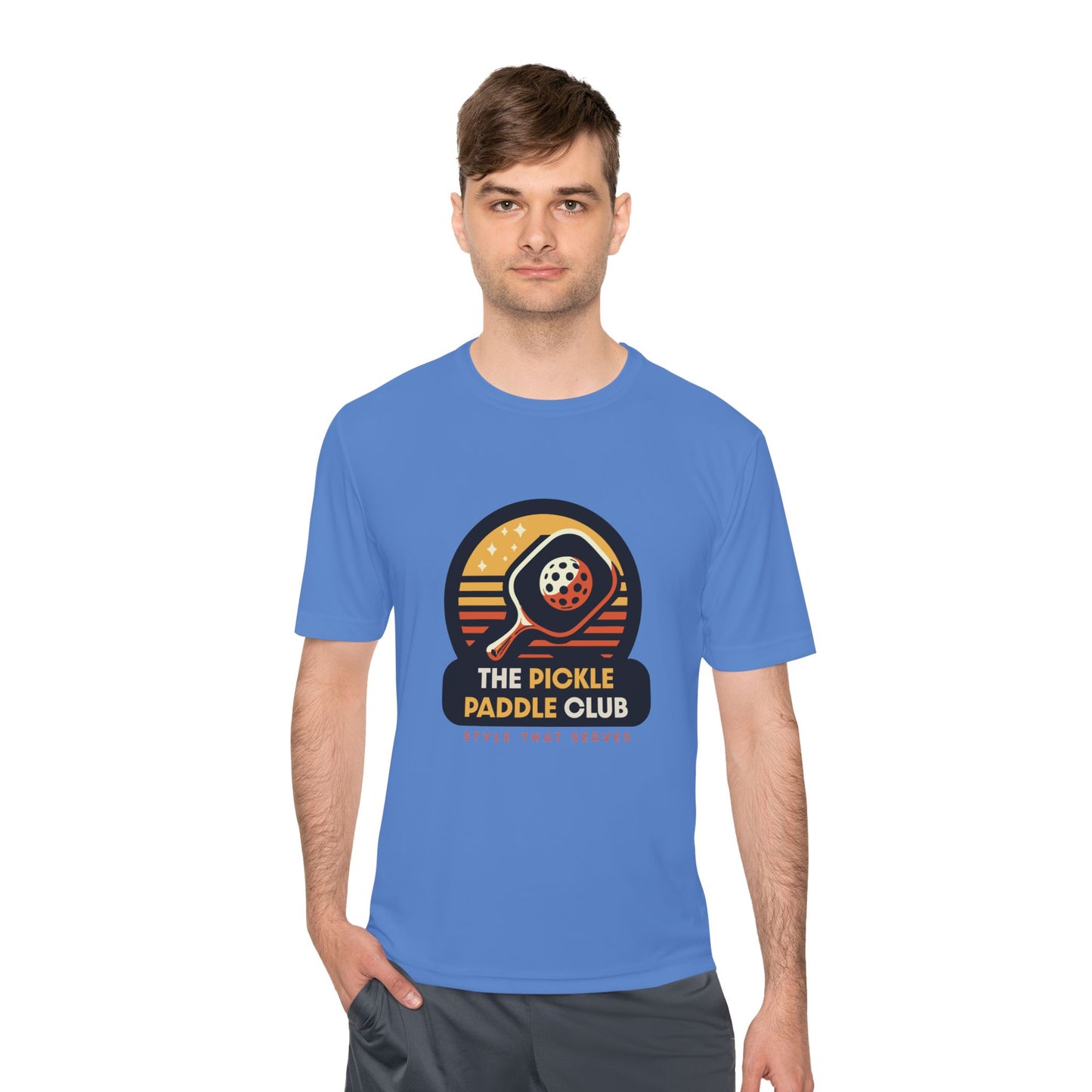Moisture Wicking Tee - Pickle Paddle Club Pickleball Apparel