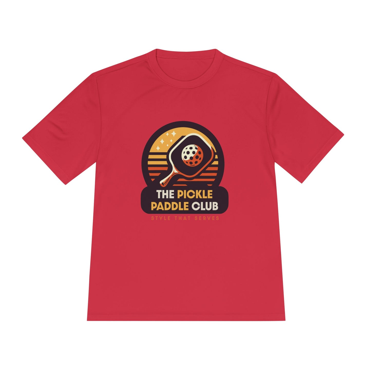 Moisture Wicking Tee - Pickle Paddle Club Pickleball Apparel