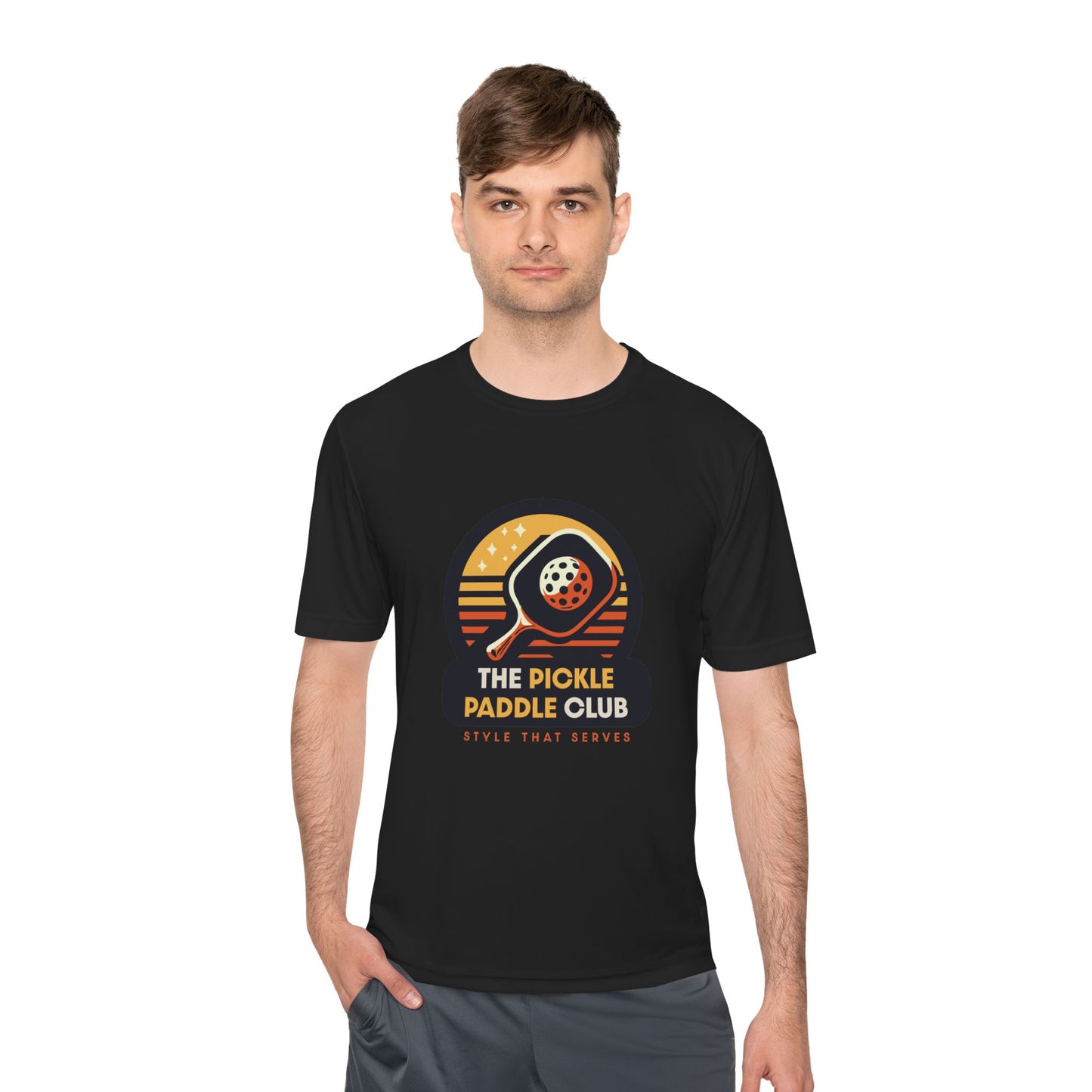 Moisture Wicking Tee - Pickle Paddle Club Pickleball Apparel