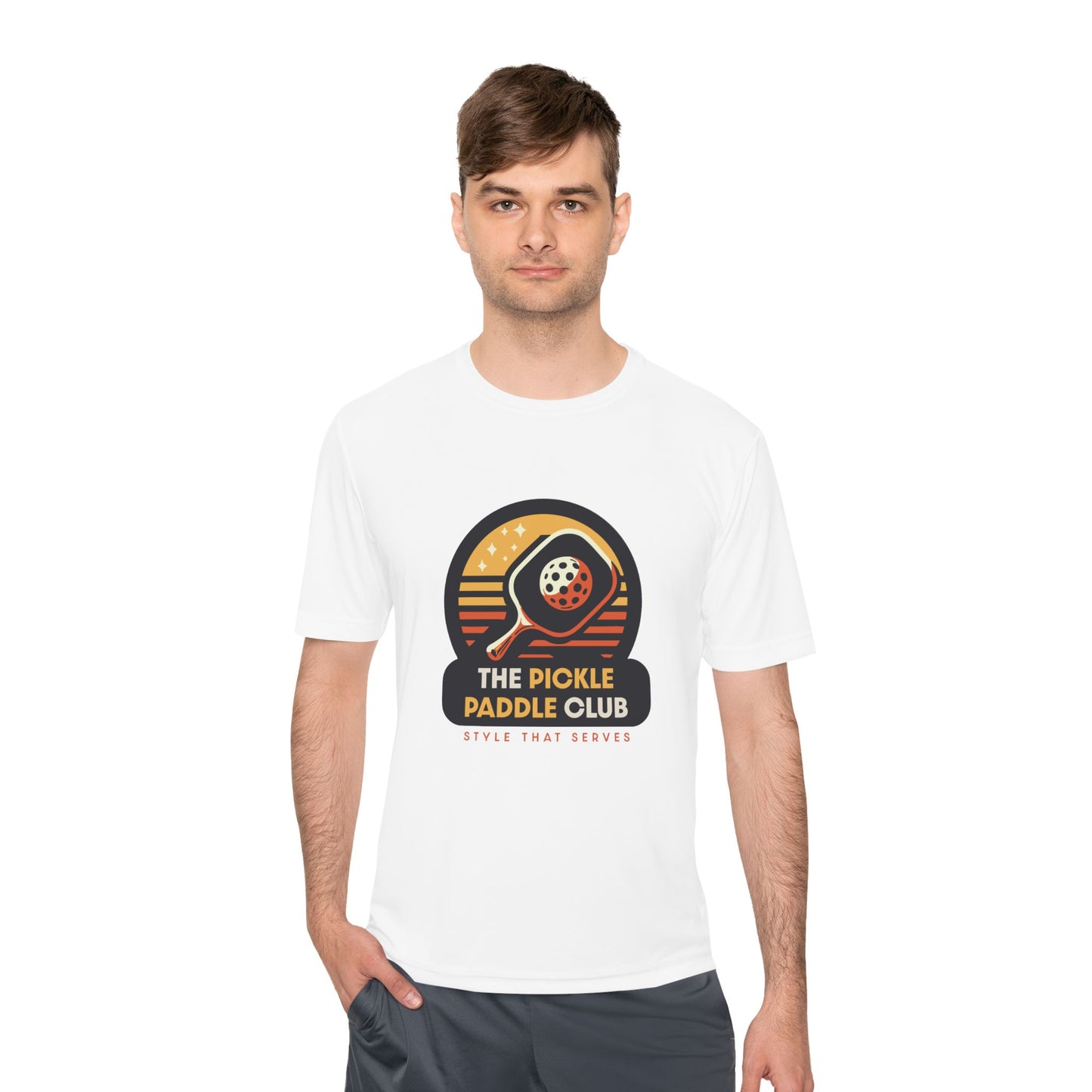 Moisture Wicking Tee - Pickle Paddle Club Pickleball Apparel