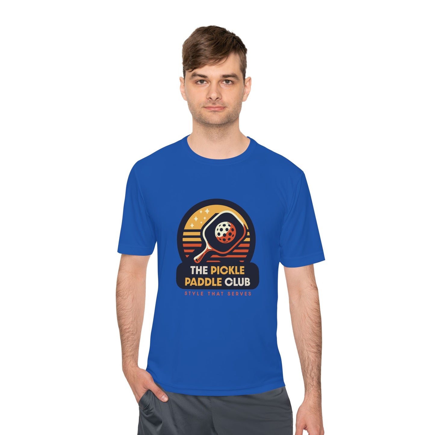 Moisture Wicking Tee - Pickle Paddle Club Pickleball Apparel
