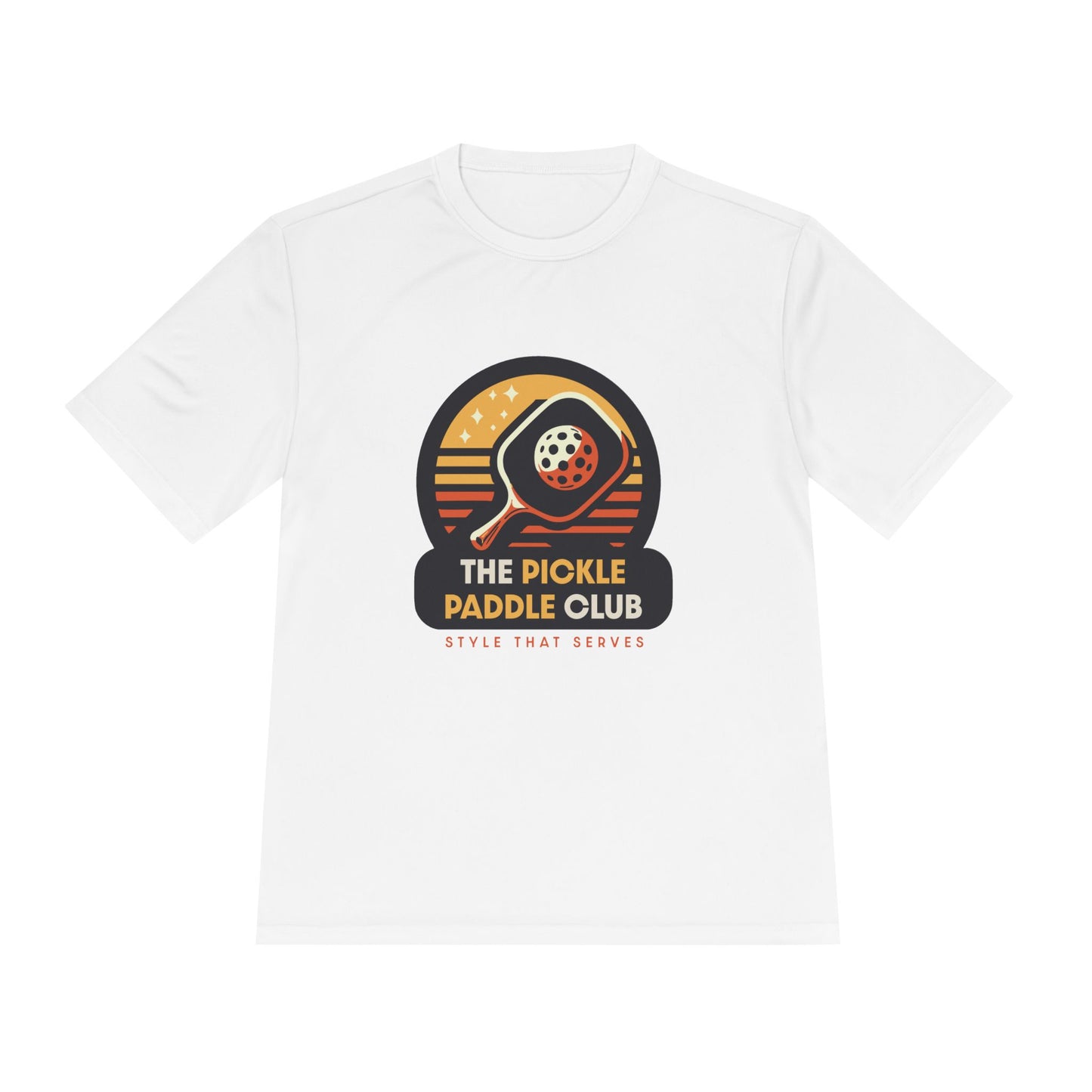 Moisture Wicking Tee - Pickle Paddle Club Pickleball Apparel