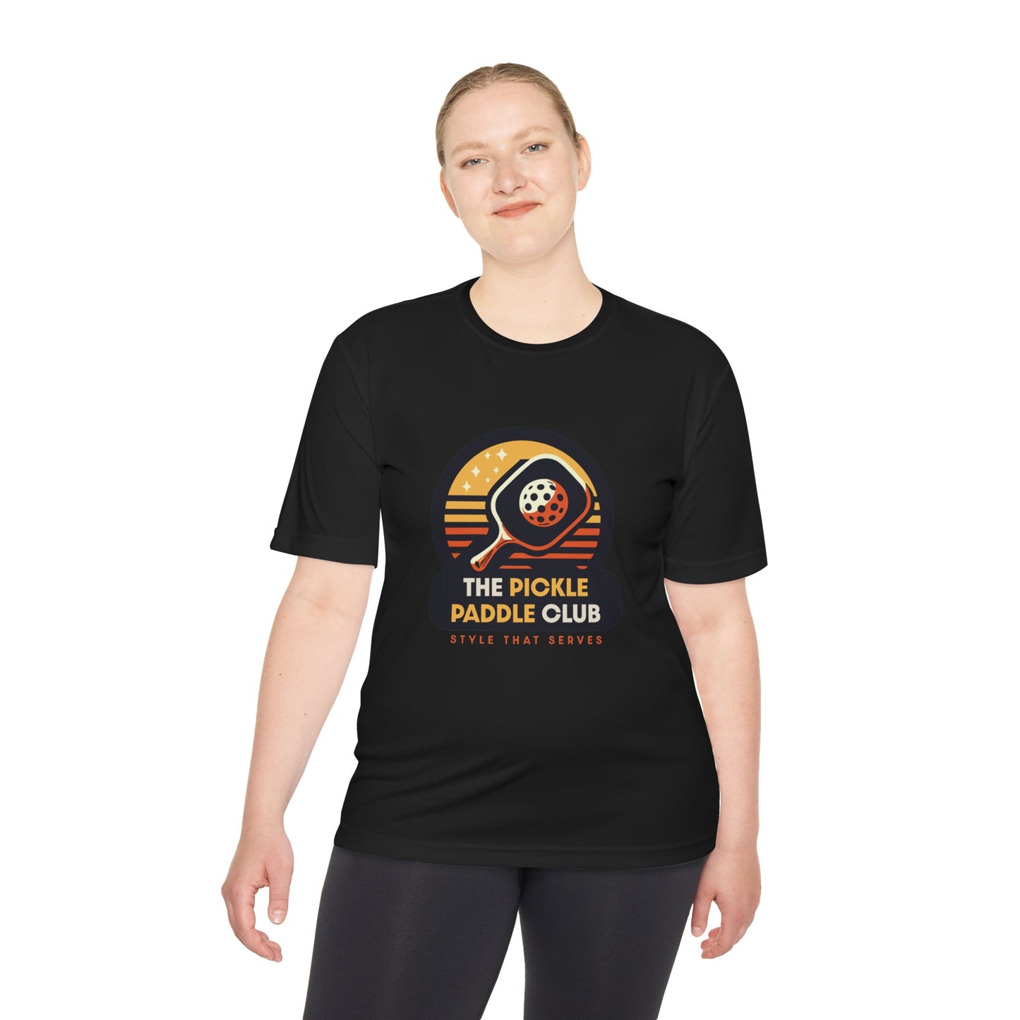 Moisture Wicking Tee - Pickle Paddle Club Pickleball Apparel