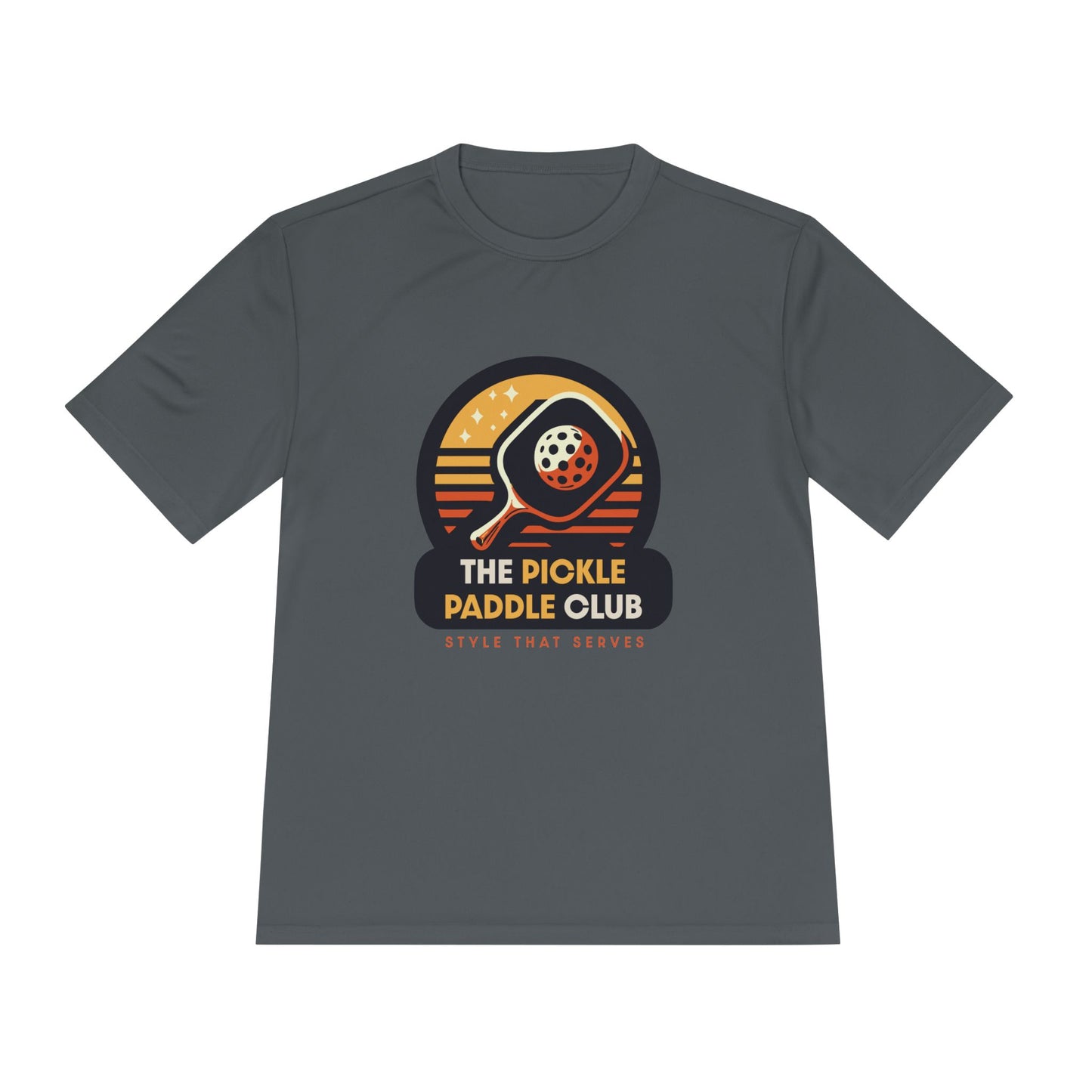 Moisture Wicking Tee - Pickle Paddle Club Pickleball Apparel