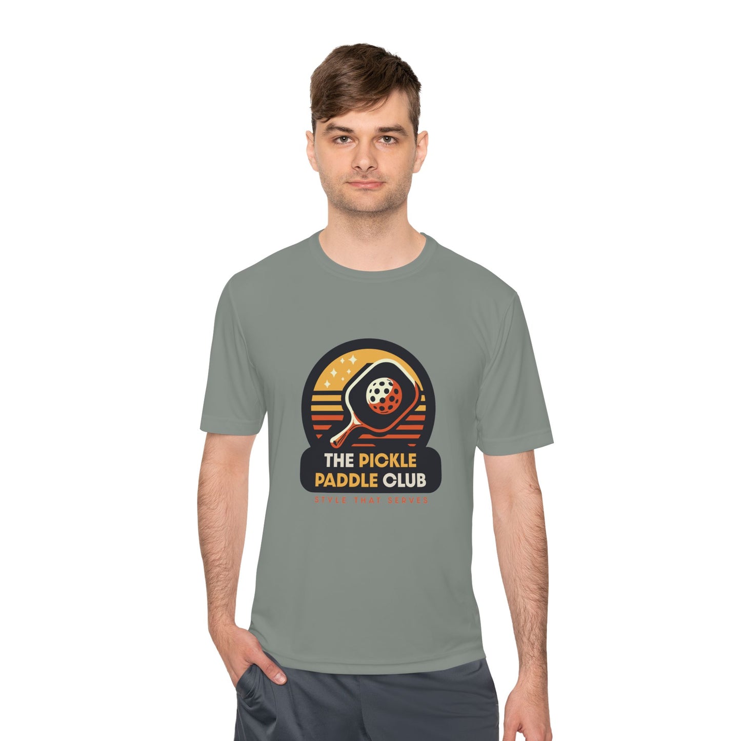 Moisture Wicking Tee - Pickle Paddle Club Pickleball Apparel