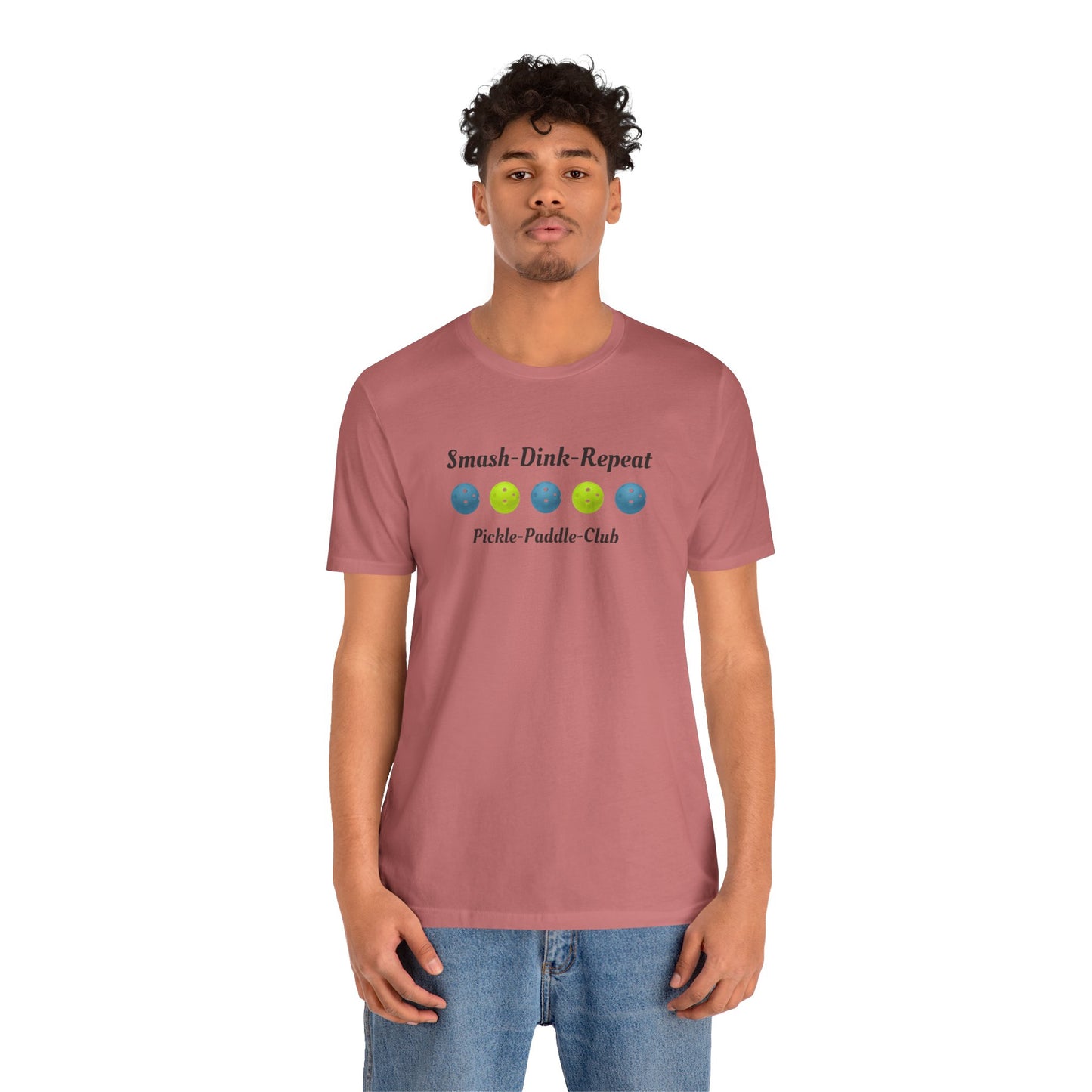 Pickleball Smash-Dink-Repeat Tee - 5 Spot