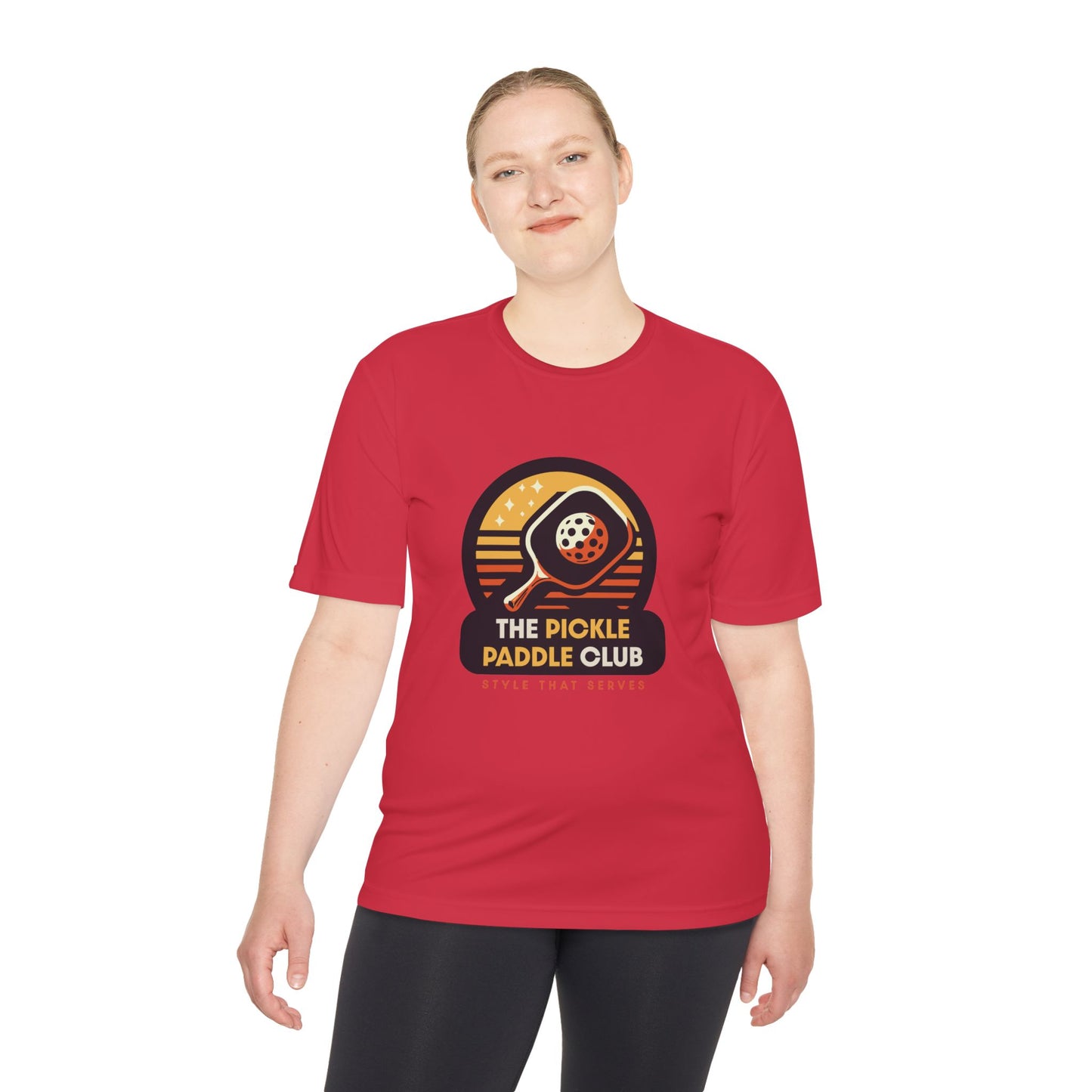 Moisture Wicking Tee - Pickle Paddle Club Pickleball Apparel