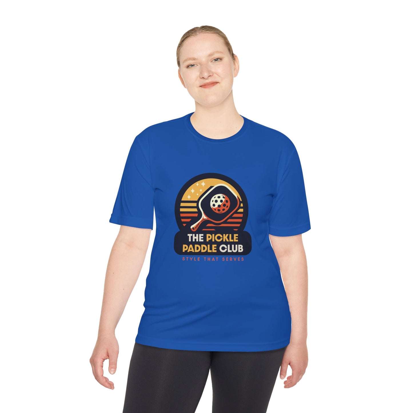 Moisture Wicking Tee - Pickle Paddle Club Pickleball Apparel