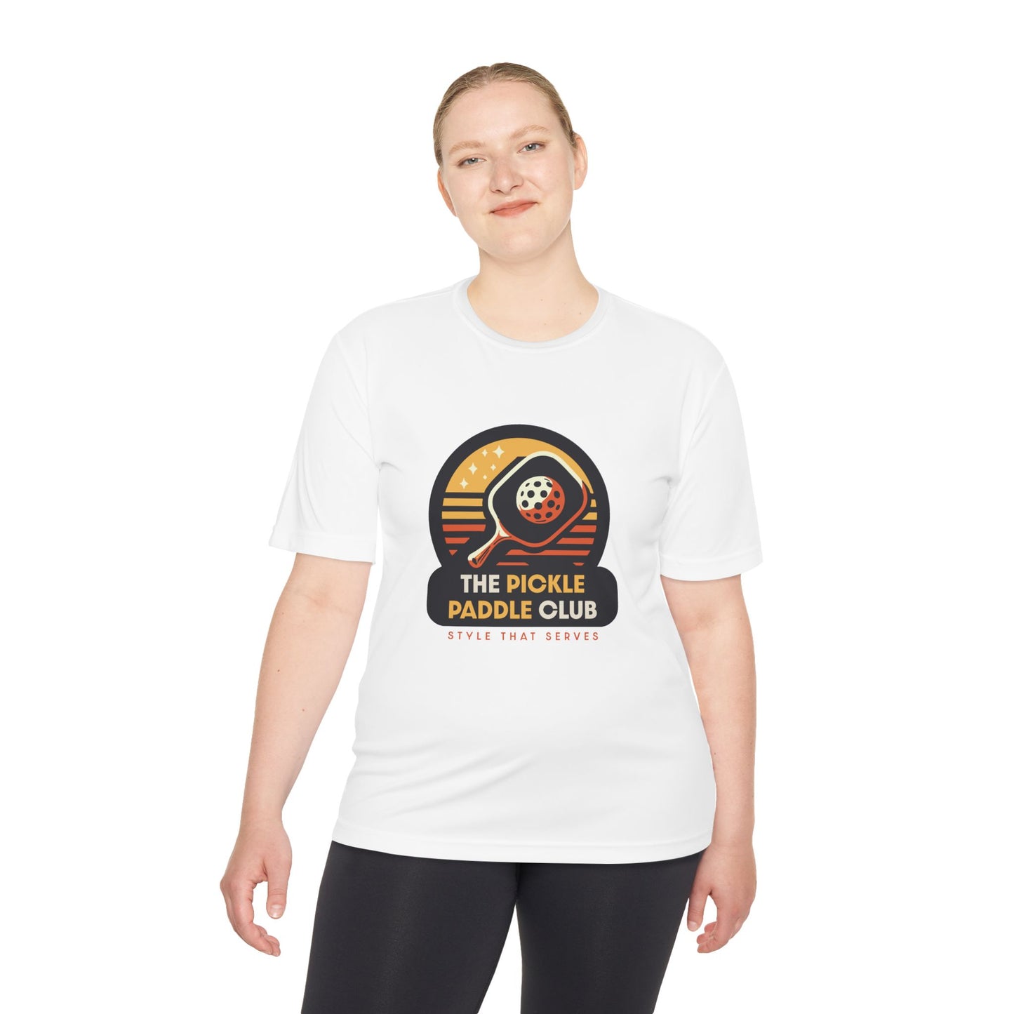 Moisture Wicking Tee - Pickle Paddle Club Pickleball Apparel