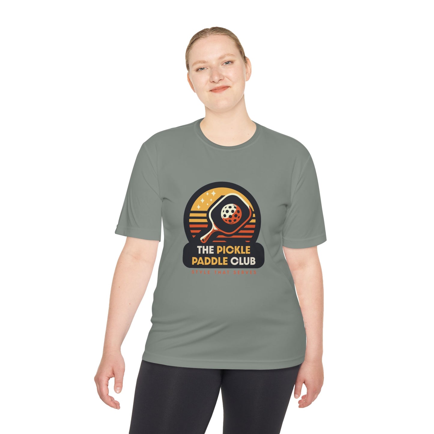Moisture Wicking Tee - Pickle Paddle Club Pickleball Apparel