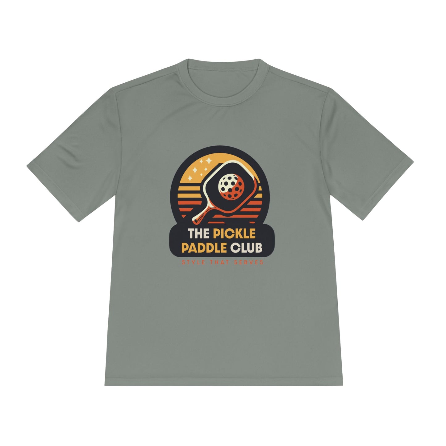Moisture Wicking Tee - Pickle Paddle Club Pickleball Apparel