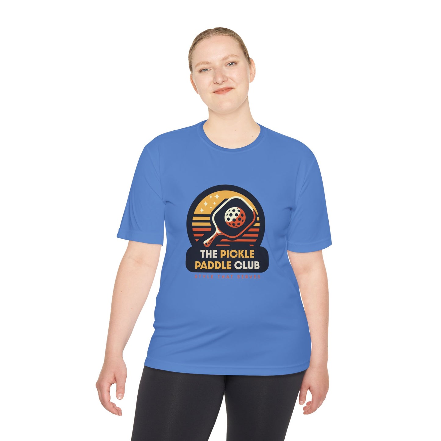 Moisture Wicking Tee - Pickle Paddle Club Pickleball Apparel